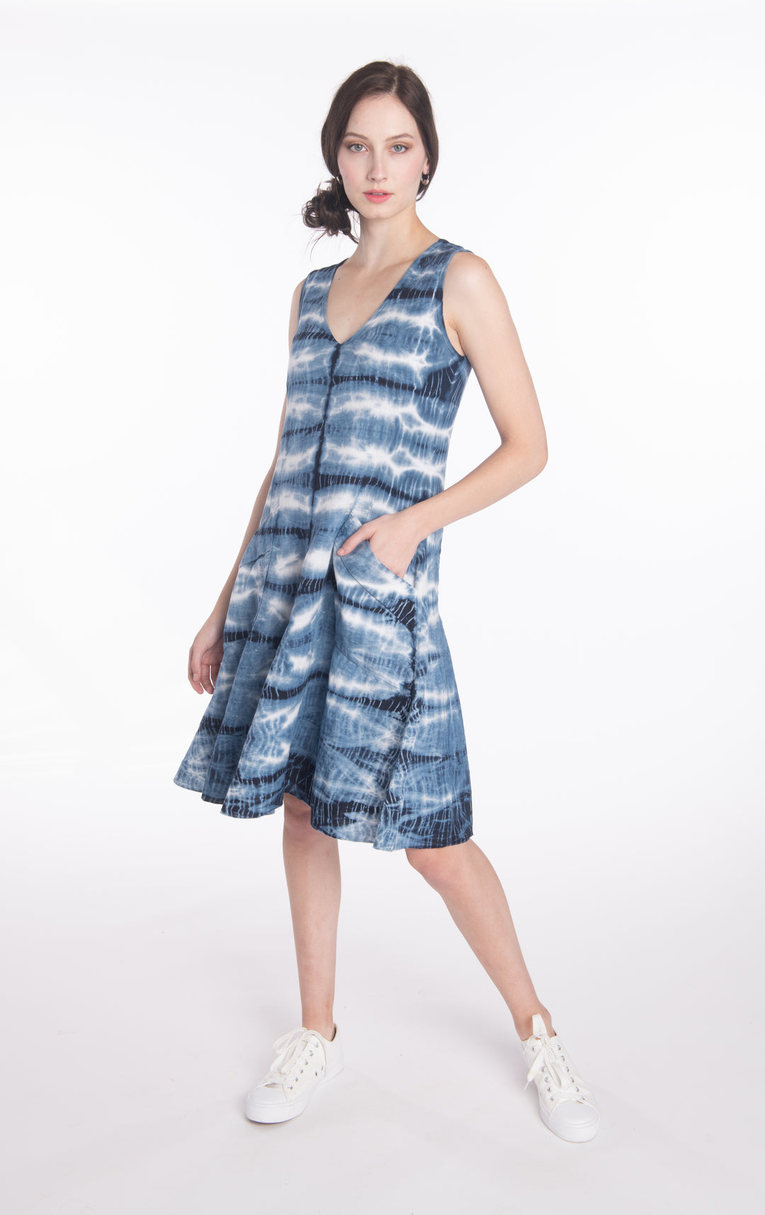 Mariana Dress - Tie Dye M / Black Cloud Wash Mariana Dress - Tie Dye M / Black Cloud Wash