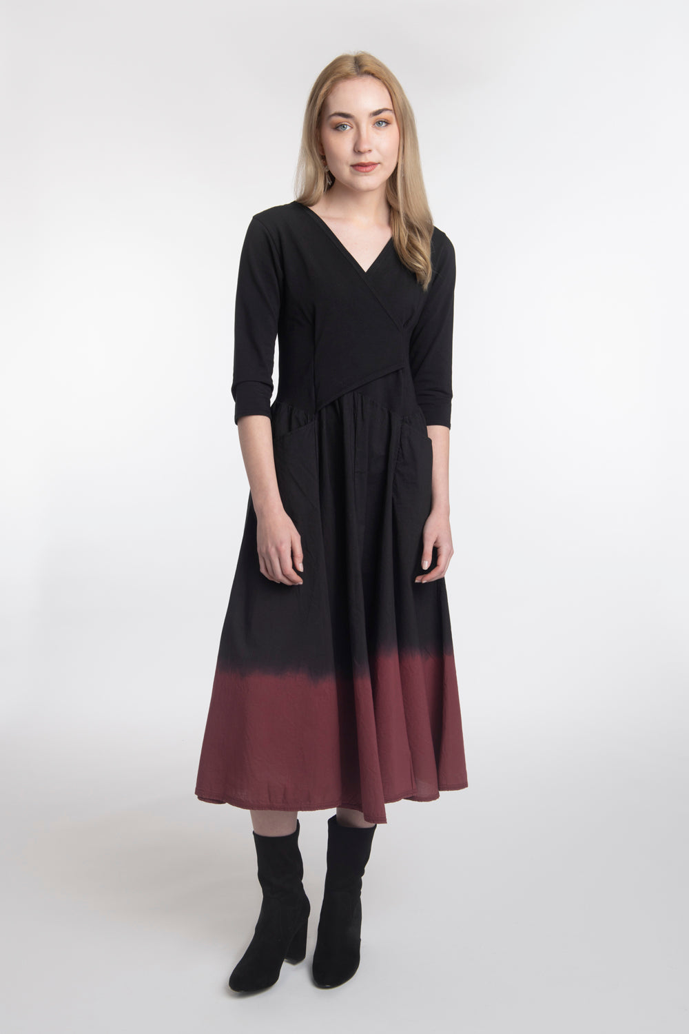 Domingo 3/4 Sleeve Dress