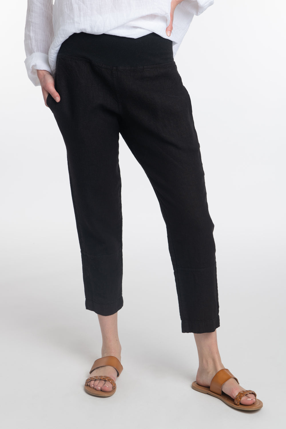 Linen Ankle Pant