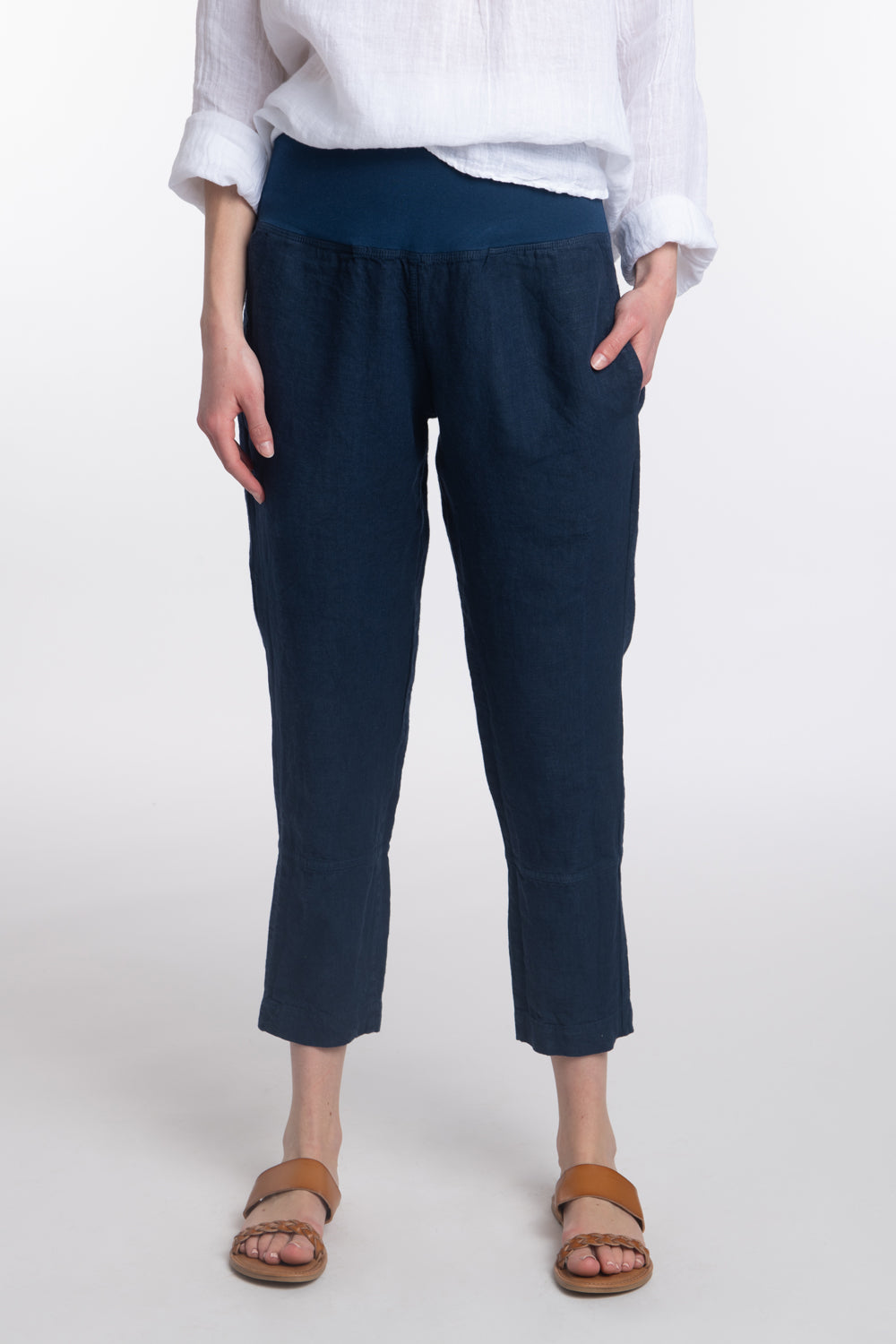 Linen Ankle Pant