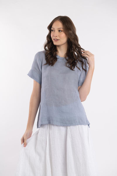 Edgy Linen Tee